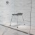 Flash Furniture DC-HY3410L-GRY-GG Hercules 300 Lb. Capacity Gray Bath & Shower Chair with Non-Slip Feet addl-1