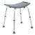 Flash Furniture DC-HY3410L-GRY-GG Hercules 300 Lb. Capacity Gray Bath & Shower Chair with Non-Slip Feet addl-8