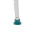 Flash Furniture DC-HY3410L-TL-GG Hercules 300 Lb. Capacity Teal Bath & Shower Chair with Non-Slip Feet addl-13