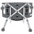 Flash Furniture DC-HY3500L-GRY-GG Hercules 300 Lb. Capacity Gray Bath & Shower Chair with Back addl-13