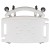 Flash Furniture DC-HY3500L-WH-GG Hercules 300 Lb. Capacity White Bath & Shower Chair with Back addl-12