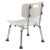 Flash Furniture DC-HY3500L-WH-GG Hercules 300 Lb. Capacity White Bath & Shower Chair with Back addl-8