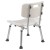 Flash Furniture DC-HY3500L-WH-GG Hercules 300 Lb. Capacity White Bath & Shower Chair with Back addl-8
