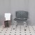 Flash Furniture DC-HY3501L-GRY-GG Hercules 300 Lb. Capacity Gray Bath & Shower Chair with Extra Large Back addl-1