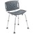 Flash Furniture DC-HY3501L-GRY-GG Hercules 300 Lb. Capacity Gray Bath & Shower Chair with Extra Large Back addl-9