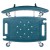 Flash Furniture DC-HY3501L-NV-GG Hercules 300 Lb. Capacity Navy Bath & Shower Chair with Extra Large Back addl-12