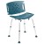 Flash Furniture DC-HY3501L-NV-GG Hercules 300 Lb. Capacity Navy Bath & Shower Chair with Extra Large Back addl-9