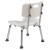 Flash Furniture DC-HY3502L-WH-GG Hercules 300 Lb. Capacity White Bath & Shower Chair with U-Shaped Cutout addl-8
