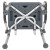 Flash Furniture DC-HY3523L-GRY-GG Hercules 300 Lb. Capacity Gray Bath & Shower Chair with Quick Release Back & Arms addl-13