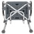 Flash Furniture DC-HY3523L-GRY-GG Hercules 300 Lb. Capacity Gray Bath & Shower Chair with Quick Release Back & Arms addl-13