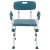 Flash Furniture DC-HY3523L-NV-GG Hercules 300 Lb. Capacity Navy Bath & Shower Chair with Quick Release Back & Arms addl-11