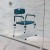 Flash Furniture DC-HY3523L-NV-GG Hercules 300 Lb. Capacity Navy Bath & Shower Chair with Quick Release Back & Arms addl-1