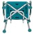Flash Furniture DC-HY3523L-TL-GG Hercules 300 Lb. Capacity Teal Bath & Shower Chair with Quick Release Back & Arms addl-13