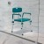 Flash Furniture DC-HY3523L-TL-GG Hercules 300 Lb. Capacity Teal Bath & Shower Chair with Quick Release Back & Arms addl-1