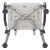 Flash Furniture DC-HY3523L-WH-GG Hercules 300 Lb. Capacity White Bath & Shower Chair with Quick Release Back & Arms addl-13