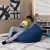 Flash Furniture DG-BEAN-LARGE-DENIM-GG Oversized Denim Refillable Bean Bag Chair for All Ages addl-2