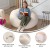 Flash Furniture DG-BEAN-LARGE-SHERPA-NAT-GG Large Natural Faux Sherpa Refillable Bean Bag Chair for Kids and Teens addl-4
