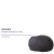 Flash Furniture DG-BEAN-LARGE-SOLID-GY-GG Oversized Solid Gray Refillable Bean Bag Chair for All Ages addl-4