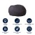 Flash Furniture DG-BEAN-LARGE-SOLID-GY-GG Oversized Solid Gray Refillable Bean Bag Chair for All Ages addl-9