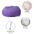 Flash Furniture DG-BEAN-LARGE-SOLID-PUR-GG Oversized Solid Purple Refillable Bean Bag Chair for All Ages addl-4