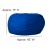 Flash Furniture DG-BEAN-LARGE-SOLID-ROYBL-GG Oversized Solid Royal Blue Refillable Bean Bag Chair for All Ages addl-5