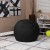 Flash Furniture DG-BEAN-SMALL-SOLID-BK-GG Small Solid Black Refillable Bean Bag Chair for Kids and Teens addl-1