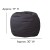 Flash Furniture DG-BEAN-SMALL-SOLID-GY-GG Small Solid Gray Refillable Bean Bag Chair for Kids and Teens addl-6