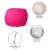 Flash Furniture DG-BEAN-SMALL-SOLID-HTPK-GG Small Solid Hot Pink Refillable Bean Bag Chair for Kids and Teens addl-4