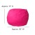 Flash Furniture DG-BEAN-SMALL-SOLID-HTPK-GG Small Solid Hot Pink Refillable Bean Bag Chair for Kids and Teens addl-5