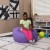 Flash Furniture DG-BEAN-SMALL-SOLID-PUR-GG Small Solid Purple Refillable Bean Bag Chair for Kids and Teens addl-2