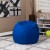 Flash Furniture DG-BEAN-SMALL-SOLID-ROYBL-GG Small Solid Royal Blue Refillable Bean Bag Chair for Kids and Teens addl-1