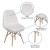 Flash Furniture DL-10-GG Calvin Shaggy Dog White Accent Chair addl-4