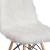 Flash Furniture DL-10-GG Calvin Shaggy Dog White Accent Chair addl-7