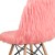 Flash Furniture DL-12-GG Calvin Shaggy Dog Hermosa Pink Accent Chair addl-10
