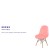Flash Furniture DL-12-GG Calvin Shaggy Dog Hermosa Pink Accent Chair addl-3