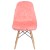 Flash Furniture DL-12-GG Calvin Shaggy Dog Hermosa Pink Accent Chair addl-9