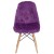 Flash Furniture DL-15-GG Calvin Shaggy Dog Purple Accent Chair addl-9