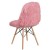 Flash Furniture DL-8-GG Calvin Shaggy Dog Light Pink Accent Chair addl-6