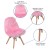 Flash Furniture DL-DA2018-1-LP-GG Cody Shaggy Faux Fur Light Pink Accent Kids Chair for Ages 5-7 addl-3