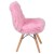 Flash Furniture DL-DA2018-1-LP-GG Cody Shaggy Faux Fur Light Pink Accent Kids Chair for Ages 5-7 addl-7