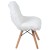 Flash Furniture DL-DA2018-1-W-GG Cody Shaggy Faux Fur White Accent Kids Chair for Ages 5-7 addl-7