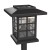 Flash Furniture DN-SL106-8-BK-GG 8 Pack Black Lantern Style LED Solar Lights Weather Resistant Outdoor Solar Powered Lights addl-6