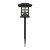 Flash Furniture DN-SL106-8-BK-GG 8 Pack Black Lantern Style LED Solar Lights Weather Resistant Outdoor Solar Powered Lights addl-8