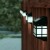 Flash Furniture DN-SL108-6-BK-GG 6 Pack Wall Mount LED Solar Lights - Weather Resistant Black Decorative Solar Powered Lights addl-1