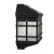 Flash Furniture DN-SL108-6-BK-GG 6 Pack Wall Mount LED Solar Lights - Weather Resistant Black Decorative Solar Powered Lights addl-8