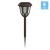 Flash Furniture DN-SL114-8-BR-GG 8 Pack Brown Tulip Design LED Solar Lights Weather Resistant Outdoor Solar Powered Lights addl-2