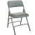Flash Furniture DPI903F-GG Advantage Grey Padded Metal Folding Chair addl-2