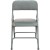 Flash Furniture DPI903F-GG Advantage Grey Padded Metal Folding Chair addl-4