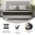 Flash Furniture DR-E230P-R-K-10-GY-GG Dream 10" Hybrid Mattress, King Size High Density Foam and Pocket Spring Mattress in a Box addl-3