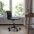 Flash Furniture DS-512B-BK-BK-GG Low Back Designer Armless Black Ribbed Swivel Task Office Chair with Black Frame and Base addl-1